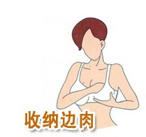 视频:美女亲身示范如何正确戴胸罩