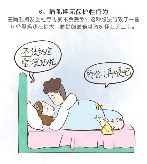 意外怀孕的性行为有哪些
